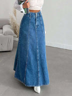 Faye Denim Midi Skirt